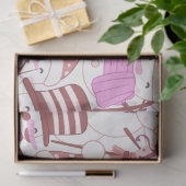 Super Fun und moderne Snowmen Weihnachten Seidenpapier (Geschenk)