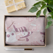 Super Fun und moderne Snowmen Weihnachten Seidenpapier (Geschenk)