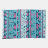 Super Fun und Segelboot Muster Küchentuch (Horizontal)