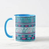Super Fun und Segelboot Muster Tasse (Links)