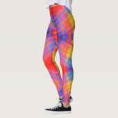 Super Funky Abstrakt Rainbow Leggings (Links)