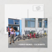Super Funky Venice Beach Postcard! Postkarte (Vorne/Hinten)