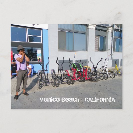 Super Funky Venice Beach Postcard! Postkarte (Vorderseite)