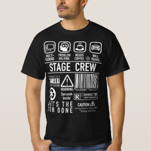Super Funny Bühne Crew Shirt - Backstage Tech Week