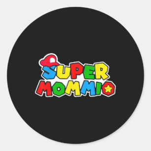 Super Gamer Mommio Frauentag für Mütter aus dem Ha Runder Aufkleber
