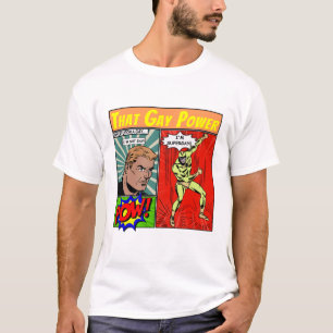 Super Gay, Vintage und Retro Gay Männer Comics Mem T-Shirt