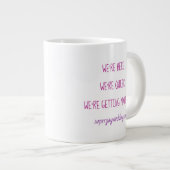 Super Gay Wedding Podcast Tasse () (Vorderseite Rechts)