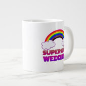 Super Gay Wedding Podcast Tasse (rechts) (Vorderseite Rechts)