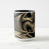 Super gekrönter aussehender Kiefer mit Grooves Tasse (Zentrum)