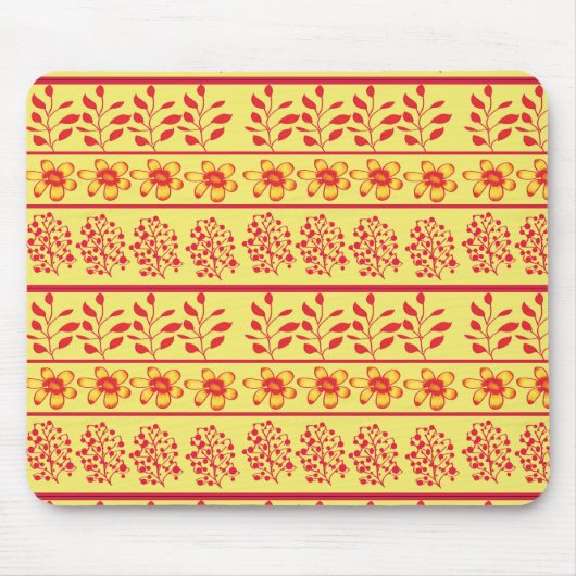 Super-Gelbe Mausunterlage Mousepad (Vorne)