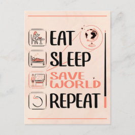 Super Geography Teacher Rette World Dankeschön Ges Postkarte