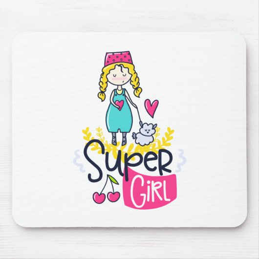 Super Girl Mousepad (Vorne)