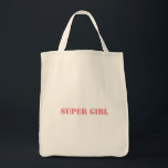 Super Girl Printed Name Text Grocery Tasche Shoppe<br><div class="desc">Super Girl gedruckte Name Text Lebensmittelgeschäft-Tasche Shopper Tote Bag. Eine Tasche ist eine praktische und Öko-freundliche Tasche, die speziell für den Transport von Lebensmitteln und anderen Haushaltsartikeln entwickelt wurde. Das Design einer Tasche ist in der Regel einfach und unkompliziert. Tasche sind robust, oft für die Hand- oder Schulterführung ausgelegt. Der...</div>