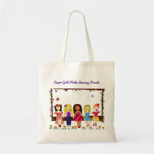 Super Girls Tote Bag Tragetasche