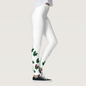 Super-glückliche weiße Leggings (Rechts)