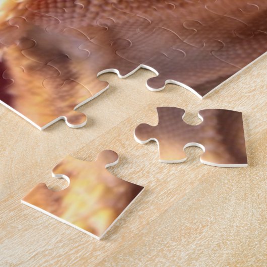 Super glücklicher bärtiger Drache Puzzle (Seite)