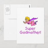 Super Godmutter (PL) Postkarte (Vorne/Hinten)