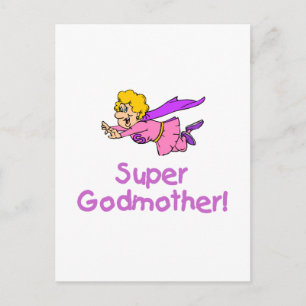 Super Godmutter (PL) Postkarte