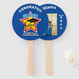 Super Grad Runde, bearbeitbares Foto Jahr Fächer