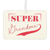 Super Grandma Autolufterfrischer (Vorderseite)