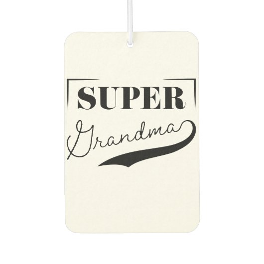 Super Grandma Autolufterfrischer (Vorderseite)