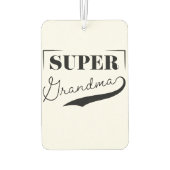 Super Grandma Autolufterfrischer (Rückseite)
