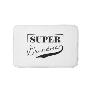 Super Grandma Badematte
