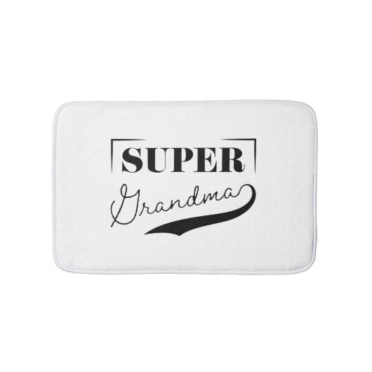 Super Grandma Badematte (Vorderseite)