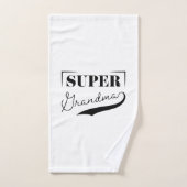 Super Grandma Badhandtuch Set (Handtuch)