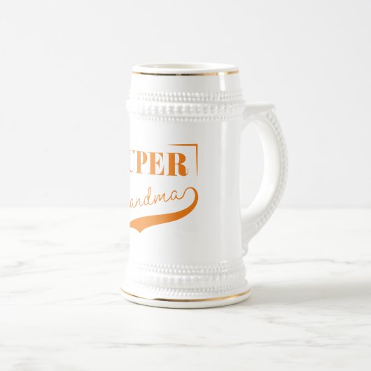 Super Grandma Bierglas (VorderseiteRechts)
