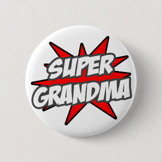Super Grandma Button