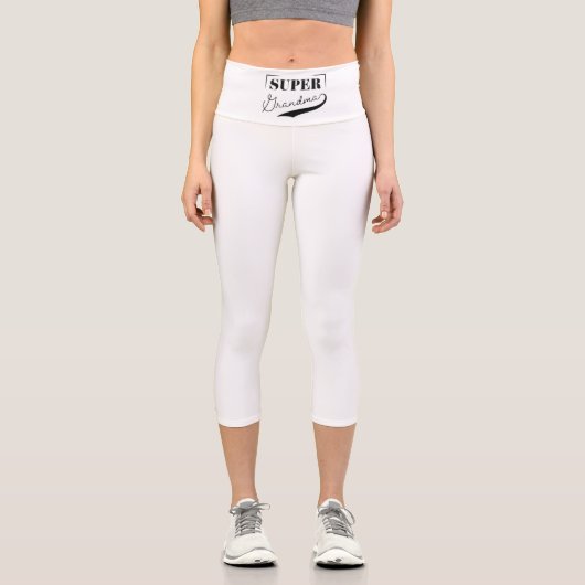 Super Grandma Capri Leggings (Vorderseite)