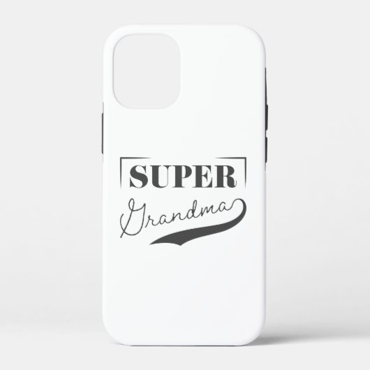Super Grandma Case-Mate iPhone Hülle (Rückseite)