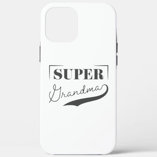 Super Grandma Case-Mate iPhone Hülle (Rückseite)