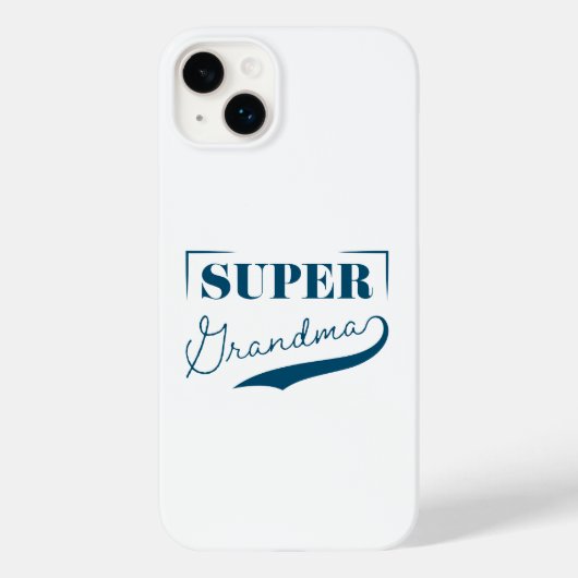 Super Grandma Case-Mate iPhone Hülle (Rückseite)
