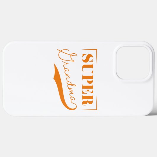 Super Grandma Case-Mate iPhone Hülle (Rückseite (Horizontal))