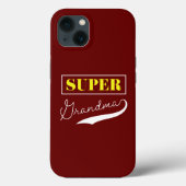 Super Grandma Case-Mate iPhone Hülle (Rückseite)