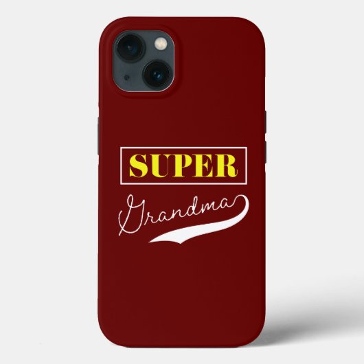 Super Grandma Case-Mate iPhone Hülle (Rückseite)