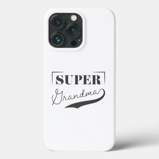 Super Grandma Case-Mate iPhone Hülle (Rückseite)