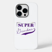 Super Grandma Case-Mate iPhone Hülle (Rückseite)