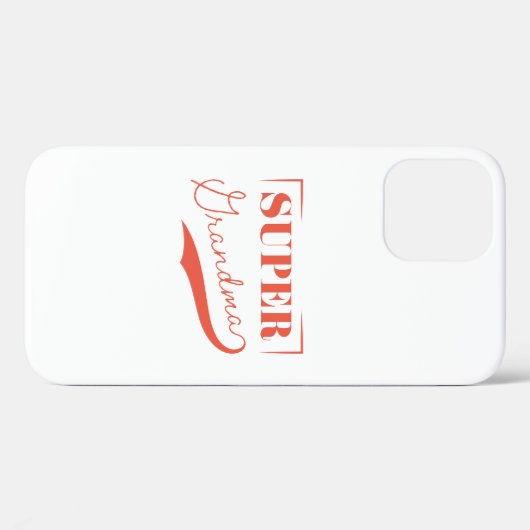 Super Grandma Case-Mate iPhone Hülle (Rückseite (Horizontal))