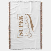 Super Grandma Decke (Vorderseite Vertikal)