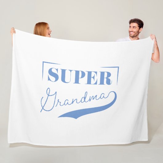 Super Grandma Fleecedecke (Beispiel)