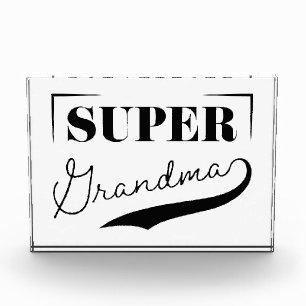 Super Grandma Fotoblock