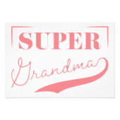 Super Grandma Fotodruck (Vorne)