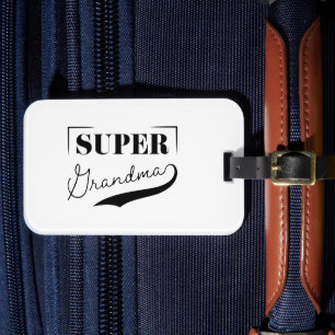 Super Grandma Gepäckanhänger