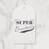 Super Grandma Geschenkanhänger (Rückseite)