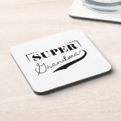 Super Grandma Getränkeuntersetzer (Linke Seite)