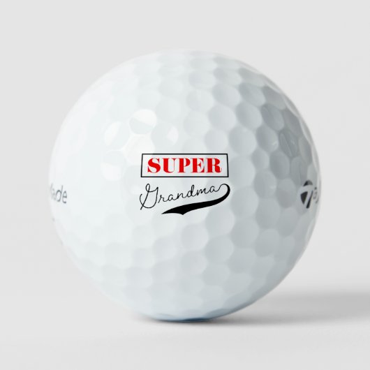 Super Grandma Golfball (Vorderseite)