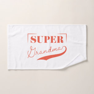 Super Grandma Handtuch